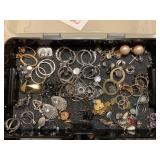 LOT OF QUALITY COSTUME PIERCED EARRINGS