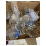 15 GLASS KNOBS - LIKE NEW