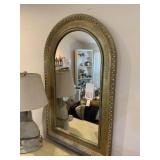 ARCH TOP FRAMED WALL MIRROR - 28 X 45 '