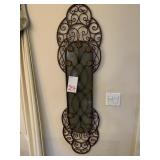 DECORATIVE METAL ACCENT MIRROR - 51 X 13 '