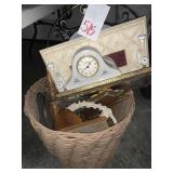 BASKET FULL OF DECORATIVE ACCESSORIES
