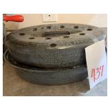 ANTIQUE GRANITE WARE ROASTING PAN