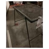 METAL OUTDOOR SIDE TABLE - 14 X 18 X 18 '