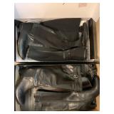 WHITE HOUSE BLACK MARKET & ECCO BLACK BOOTS - SZ