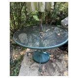 42 ' METAL OUTDOOR TABLE
