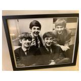 FRAMED BEATLES PRINT - 15 X 12 '