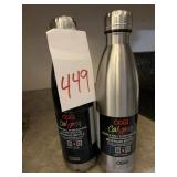 2 OGGI INSULATED 25 OZ BOTTLE - 1 HAS DENT ON