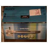 SONY CD/DVD PLAYER W/ BOX