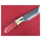 Red Wood Handle Bull Cutter/Cowboy Knife