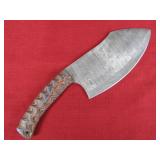 Damascus Steel Meat Cleaver
