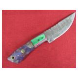 Damascus Steel Fixed -blade Knife