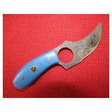 Blue Resin Handle Knife