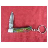 Multi Color Wood Handle Mini Pocket Knife