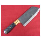 Blue Resin Blade Cleaver Knife