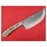 Wood Handle Butcher Knife