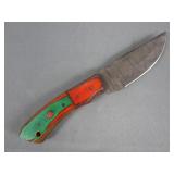Damascus Steel Hunting Knife