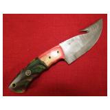 Damascus Steel Hunting Skinner Knife