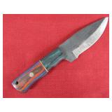 Colorful Wood Handle Skinner Knife