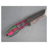 Multi Color Wood Handle Rasp Knife