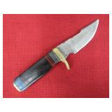 Damascus Steel Small Hunting Knife