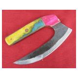 Wood Handle ULU Knife