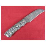 Wood Handle Danascus Steel Hunting Knife