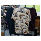 Two T Shirt and Vintage Truck Button up Shirt