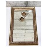 Vtg. Angel Mirror
