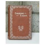 1890's Emeron's Essays First Series Book