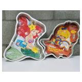 Character Cake Pans-Rainbow Brite/Little Mermaid
