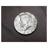 1966 John F Kennedy Half Dollar Coin