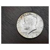 1964 John F Kennedy Half Dollar Coin