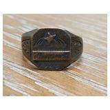 WWII US Serviceman's Ring from Pacific Theater