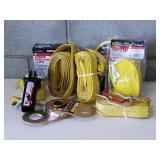 GARAGE LOT:Tow Straps, Snatch Block and more