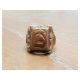 Vintage Mexican Lucky Horse Head Ring