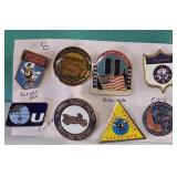 8 Collectible Vintage Pins & Tie Bar