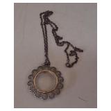Silver Pendant and Chain no backing