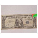 series 1957 B One Dollar Bill