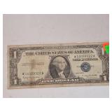 series 1957 B One Dollar Bill