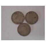 1903, 1905, ? V Nickels