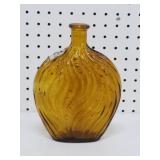 Amber Glass Vase