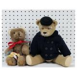 Two Vintage Collectible Bears-Makers in Pictures
