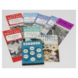 Vintage Souveni Britain Maps and Travel Pamphlets