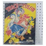 1937 Trace and Color Activity Book