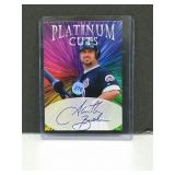 Autographed Platinum Cuts Garth Brooks Card