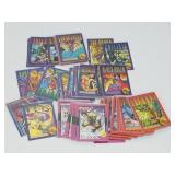 Variety of Marvel Trading Cards