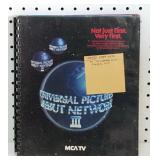 Rare 1989 MCA TV Universal Pict. Media Kit