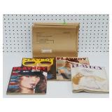 Vintage Playboy Magazines with Shipping Wrap