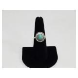 Silver and Turquoise Ring