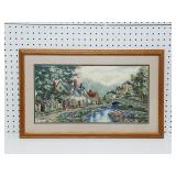 Beautiful Framed Cross Stitch
